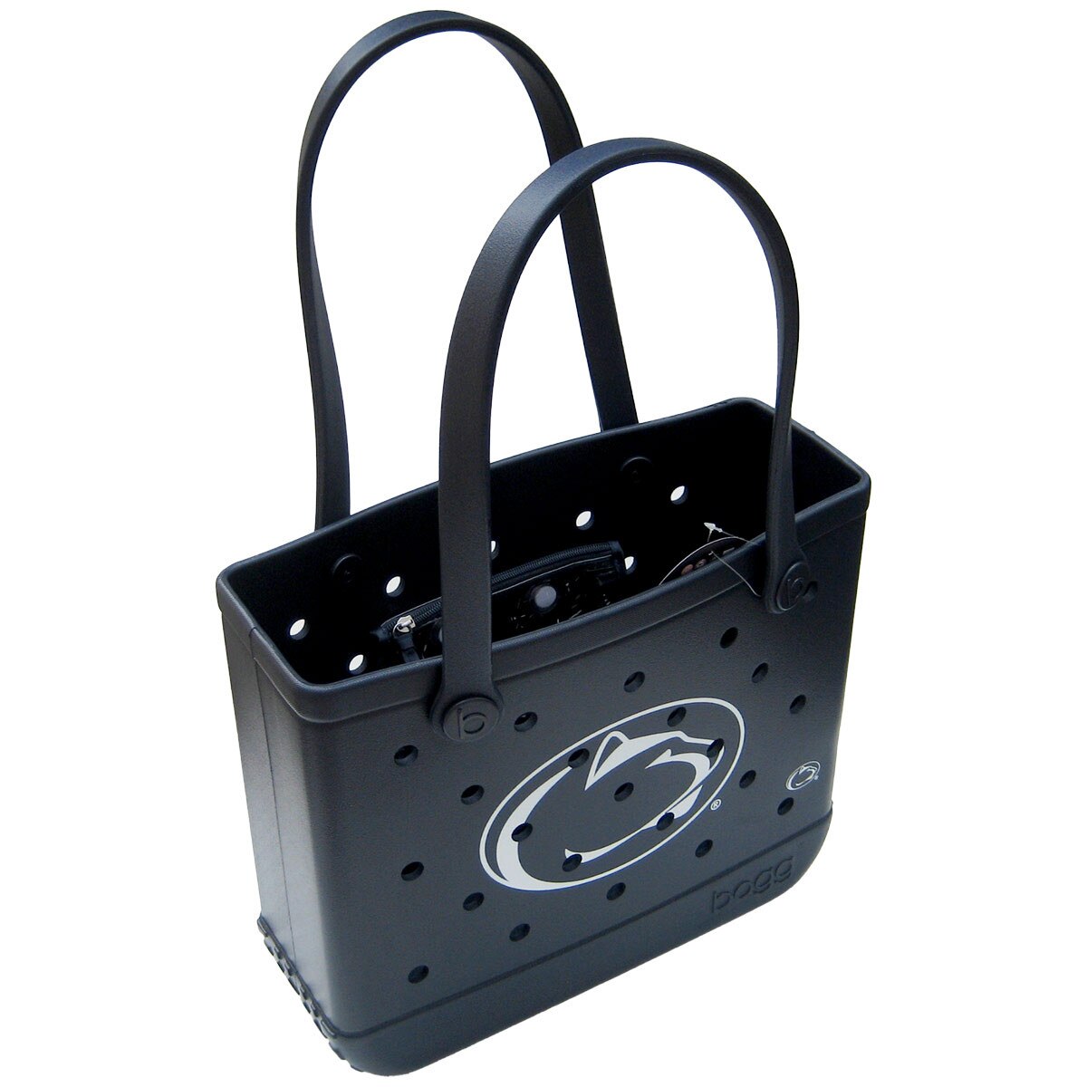 navy medium Bogg bag with Penn State Athletic Logos